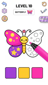 Coloring Games - ASMR Drawing screenshot