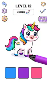 Coloring Games - ASMR Drawing screenshot