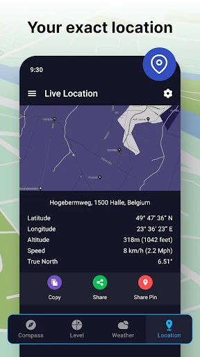 Compass app - Accurate Compass screenshot