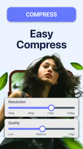 Compress, Reduce Video Size screenshot