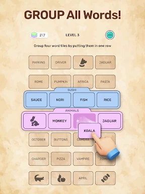 Connect Word: Association Game screenshot