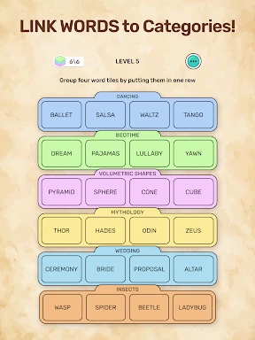 Connect Word: Association Game screenshot