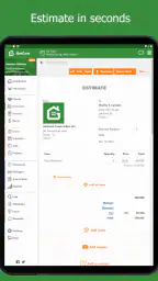 Contractor Estimate & Invoice screenshot