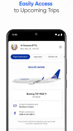 Copa Airlines screenshot