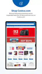 Costco Wholesale screenshot