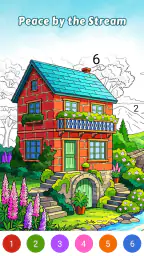 Country Living Color by Number screenshot