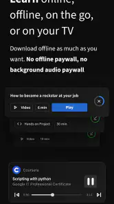 Coursera: Grow your career screenshot