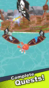 Crab Life: RPG Survival screenshot