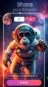 AI Image Generator - CreArt screenshot