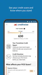 CreditWise from Capital One screenshot