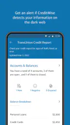 CreditWise from Capital One screenshot