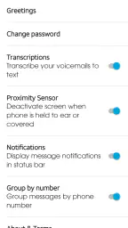 Cricket Visual Voicemail screenshot
