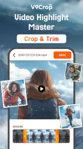 Crop, Trim Video Editor screenshot