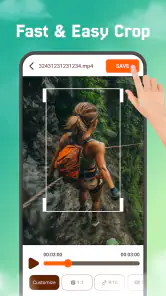 Crop, Trim Video Editor screenshot