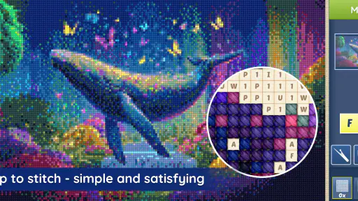 Cross-Stitch World screenshot