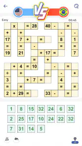 Crossmath® - Math Puzzle Games screenshot