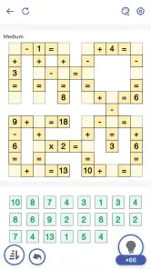 Crossmath® - Math Puzzle Games screenshot