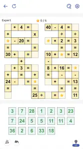 Crossmath® - Math Puzzle Games screenshot