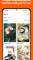 Crunchyroll Manga screenshot