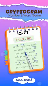Cryptogram: Number & Word Game screenshot