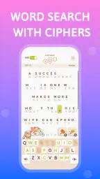 Cryptogram: Number & Word Game screenshot