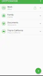 Cryptomator screenshot