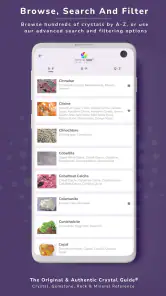 Crystal Guide® Pocket Edition screenshot