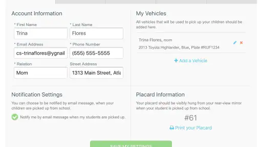 CurbSmart Parent screenshot