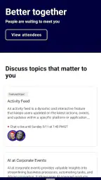 Cvent Events screenshot