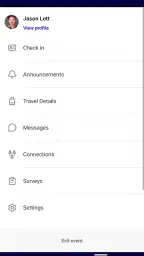 Cvent Events screenshot