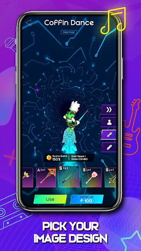 Cyber Surfer : Rhythm Odyssey screenshot
