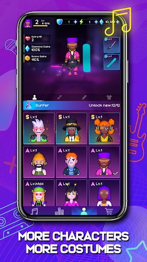 Cyber Surfer : Rhythm Odyssey screenshot