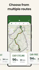 Cyclers: Bike Navigation & Map screenshot