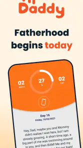 Daddy-to-be app: HiDaddy screenshot