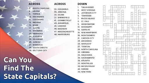 Daily Themed Crossword Puzzles screenshot