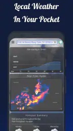 Dark Sky Tech & Hurricane Map screenshot