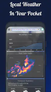 Dark Sky Tech & Hurricane Map screenshot