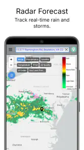 Dark Sky Tech & Hurricane Map screenshot