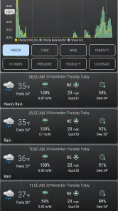 Dark Sky Tech & Hurricane Map screenshot