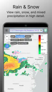 Dark Sky Tech & Hurricane Map screenshot