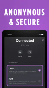 Dark Web Browser : OrNET screenshot