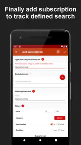 Deals Tracker PRO: eBay Alerts screenshot