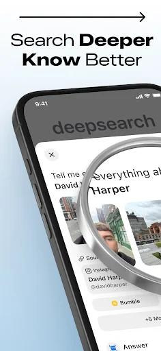 Deepsearch AI Search Assistant screenshot