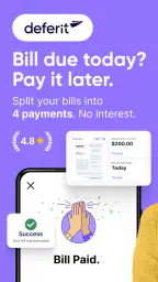Deferit: Split Bills, Pay in 4 screenshot