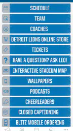 Detroit Lions Mobile screenshot