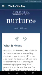 Dictionary - Merriam-Webster screenshot