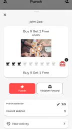 digiPunchCard screenshot