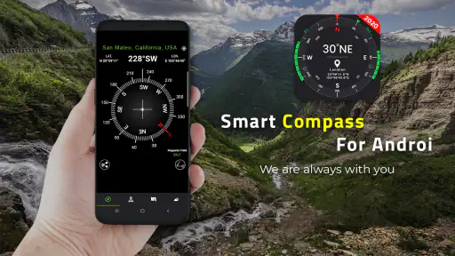 Digital Compass for Android screenshot