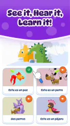 Dinolingo Kids Learn Languages screenshot