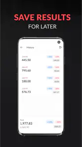 Discount and tax percentage ca screenshot